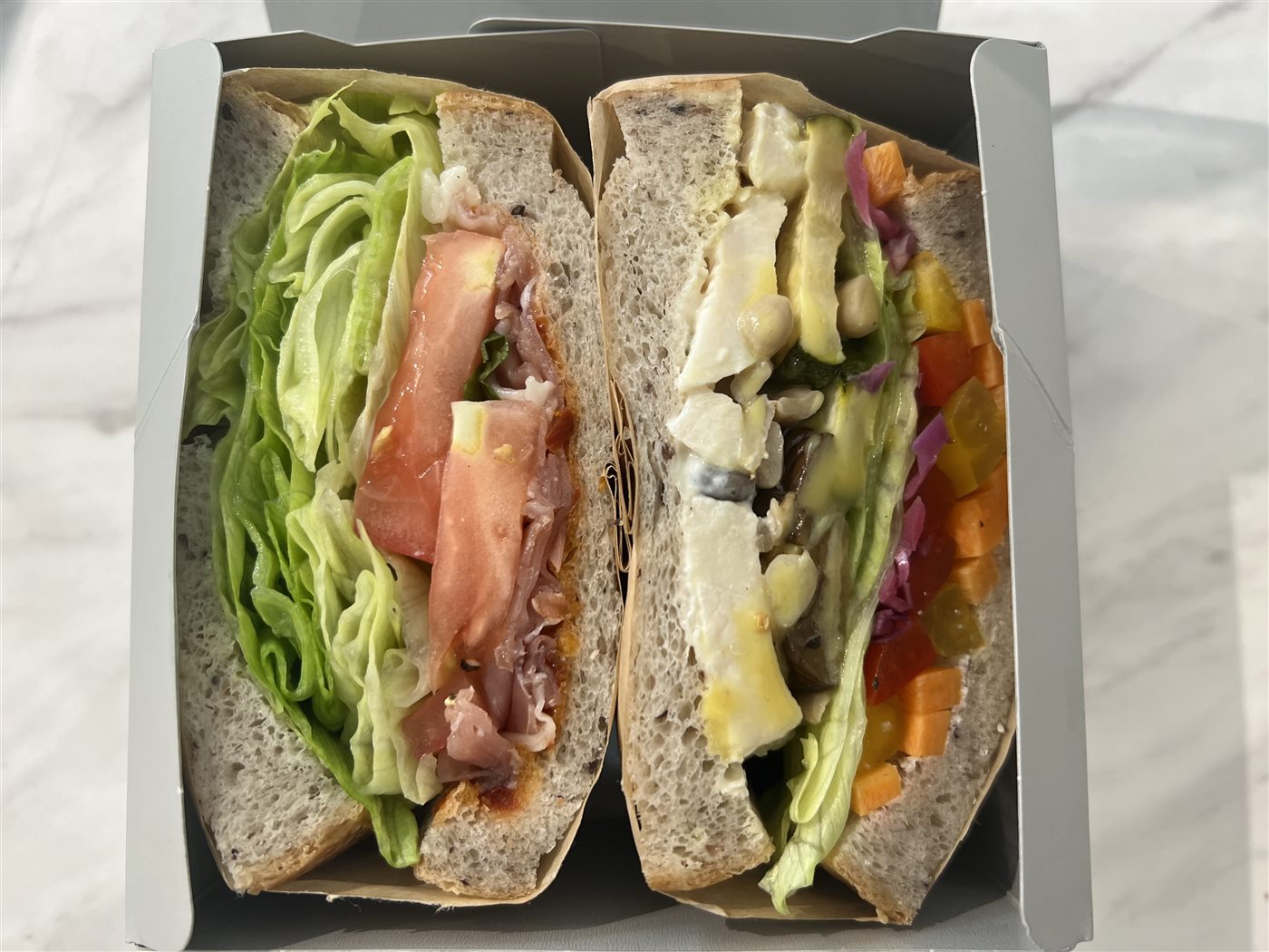 SANDWICH2種&飲み物つき BOX